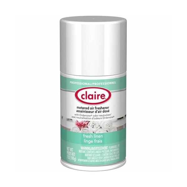 Claire Air Freshener, Metered, Fresh Linen, 7 oz CGCCL110 - main
